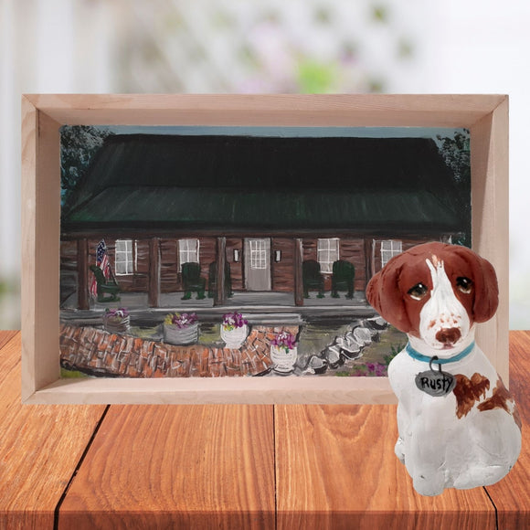 House & Pet Portrait