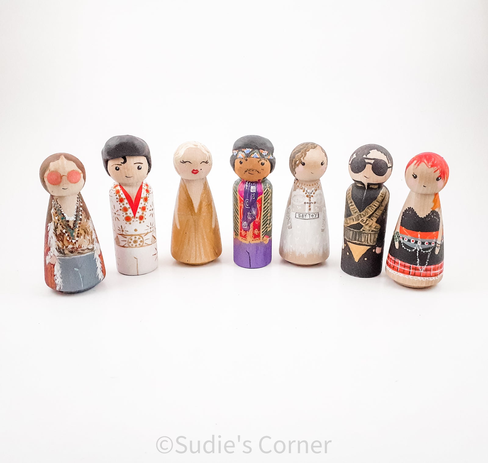 Iconic Peg dolls
