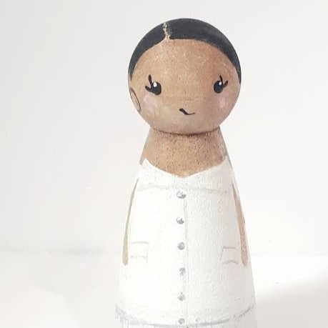 AOC peg doll, Alexandria Ocasio-Cortez