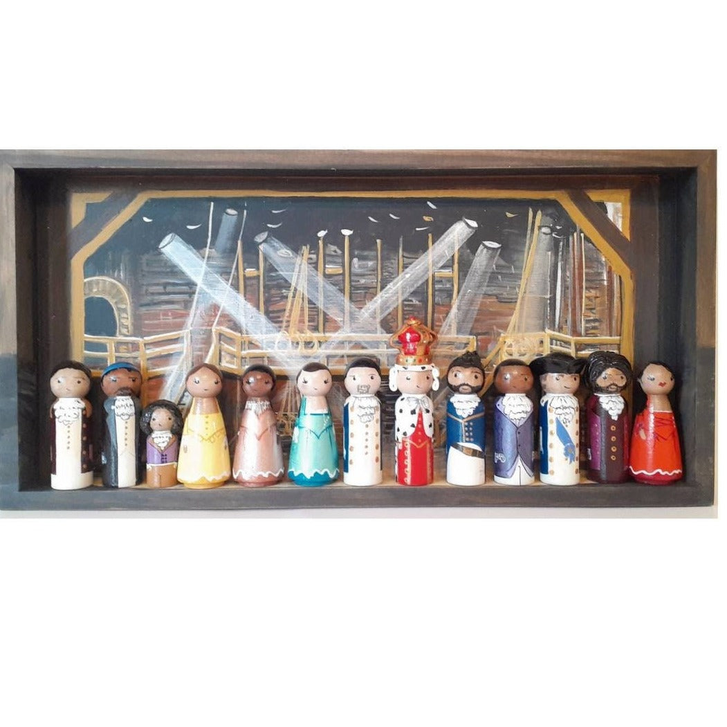 Hamilton Gift, Alexander Hamilton dolls, Hamilton cast collectible, gift for Hamilton  fan, figures, figurines, Hamilton musical decor